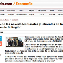 Impacto de las novedades fiscales y laborales en las empresas de la Regin